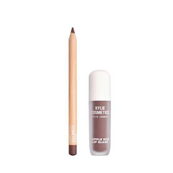 KYLIE GLOSSY LIP KIT ESPRESSO